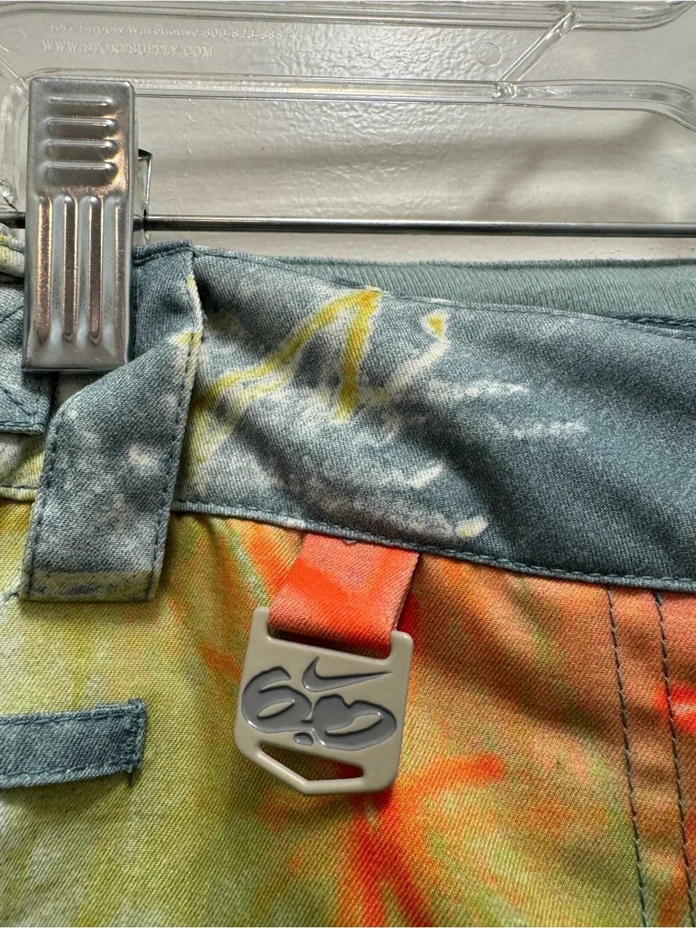 Vintage Nike 6.0 x Olivia Bee AOP Snowboard Pants  Abstract Pastel